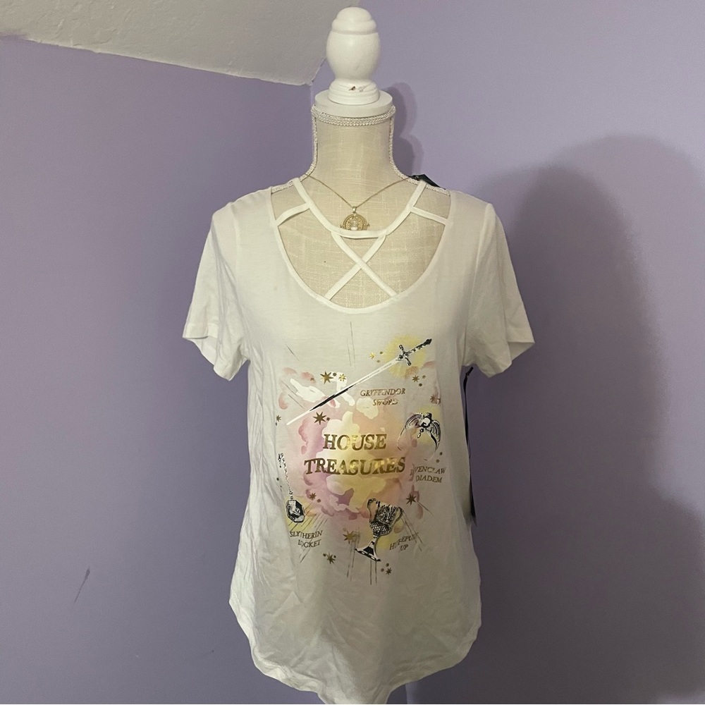 Harry Potter Pastel House Treasures T-shirt